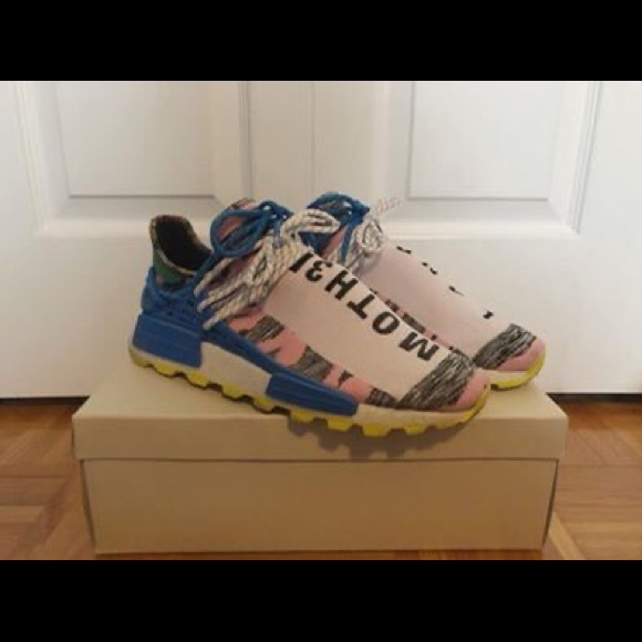 adidas NMD Hu Pharell Solar Pack Pink - Picture 2 of 6